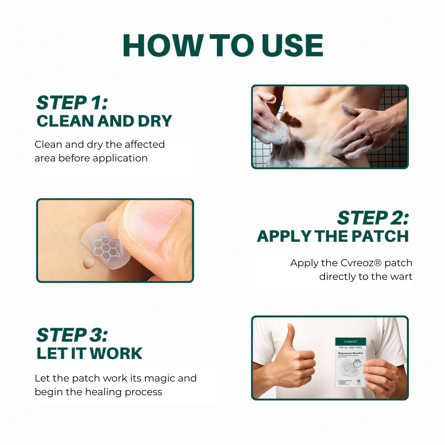 Cvreoz® Genital Wart Removal Patch – Now 60% OFF | Pain-Free, Clinically Proven Solution