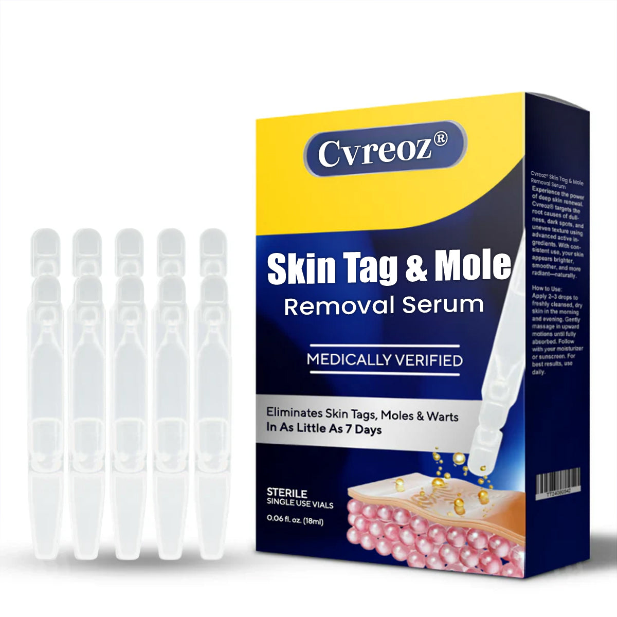 đSPECIAL OFFER: 60% OFF This Today Only!đ„CvreozÂź Skin Tag & Mole Removal Serum