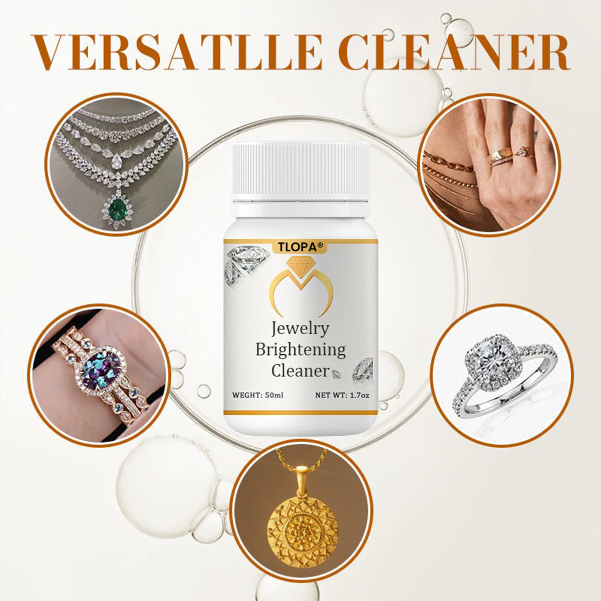 TLOPA® Jewelry Brightening Cleaner