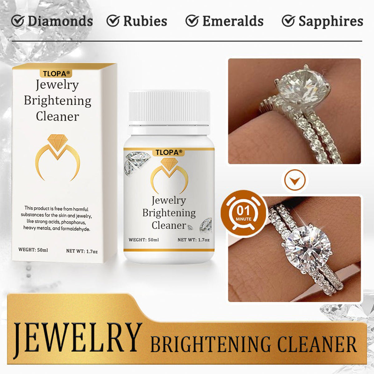 TLOPA® Jewelry Brightening Cleaner