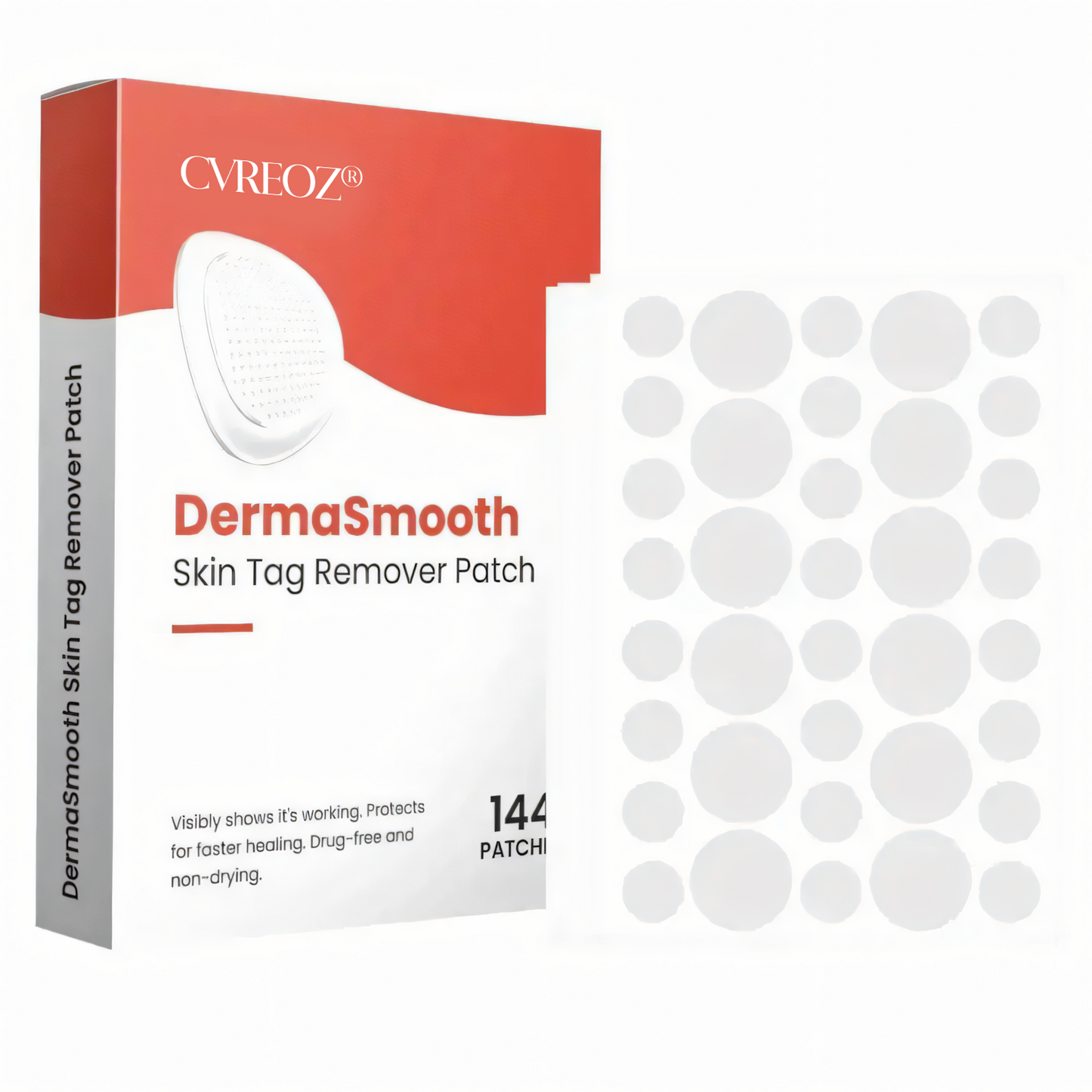 CVREOZ® DermaSmooth Skin Tag Remover Patch 🔥 Special Deal: 60% OFF ⏰