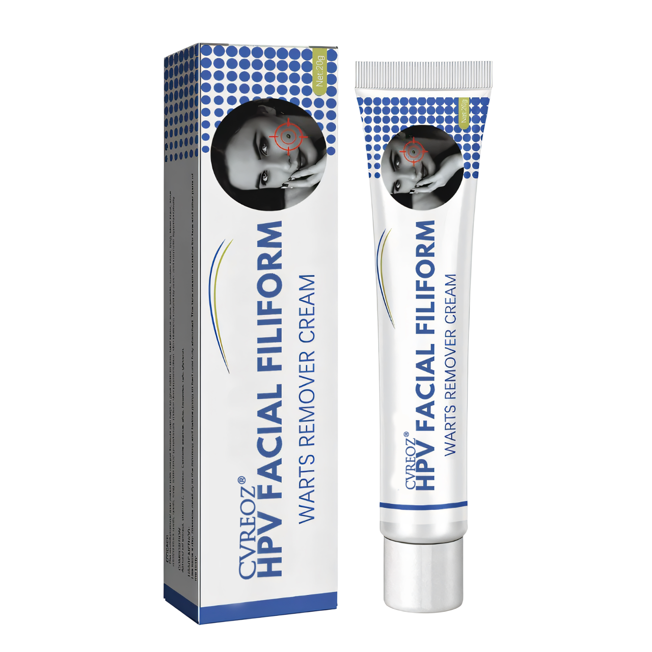 Cvreoz® HPV Facial Filiform Warts Removal Cream