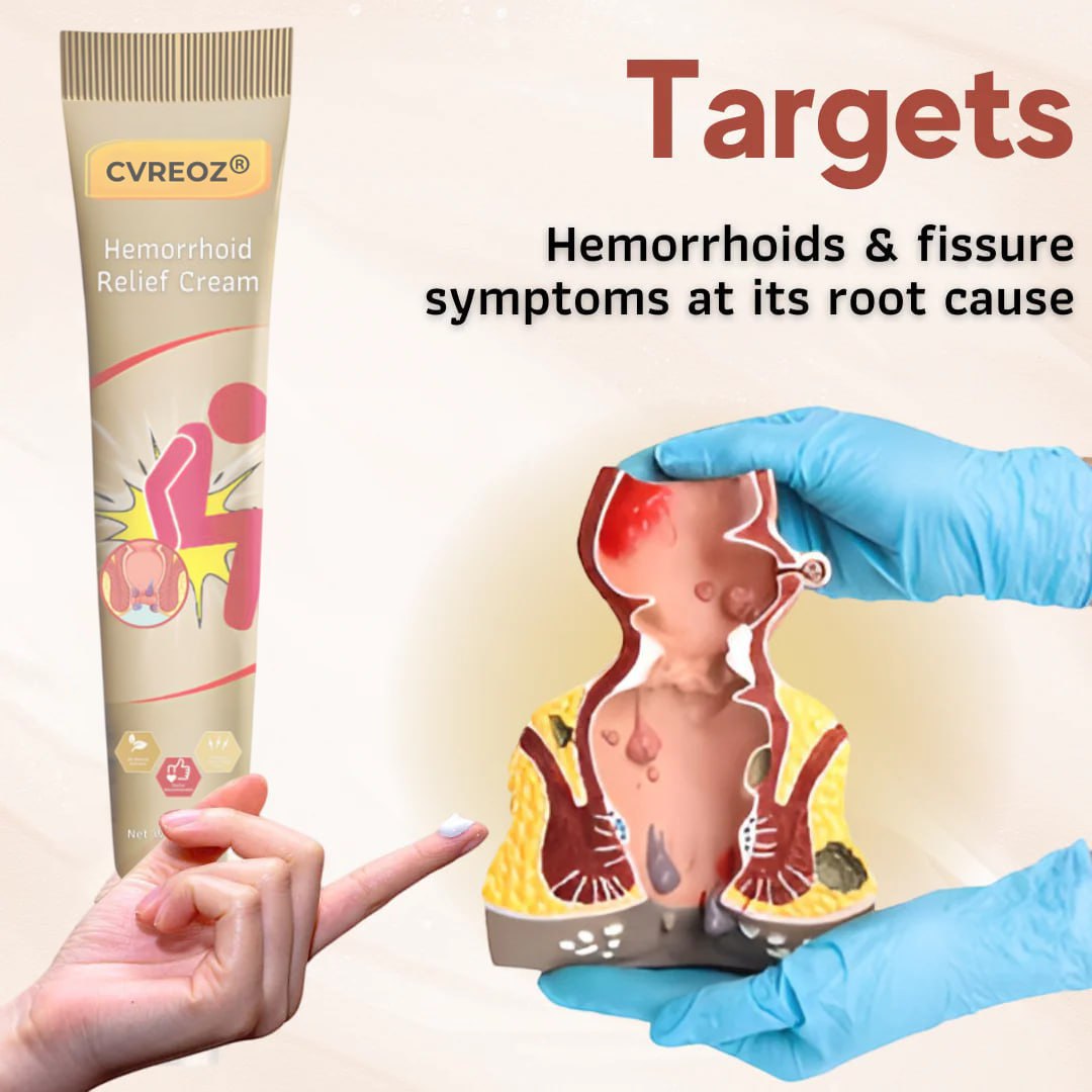 š§” CVREOZĀ® Hemorrhoid Relief Cream š„Hot Sale 60 %OFFš„