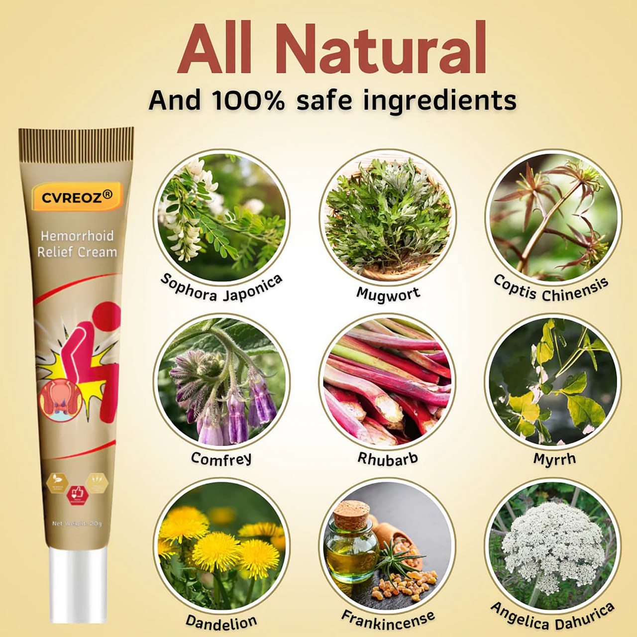 š§” CVREOZĀ® Hemorrhoid Relief Cream š„Hot Sale 60 %OFFš„