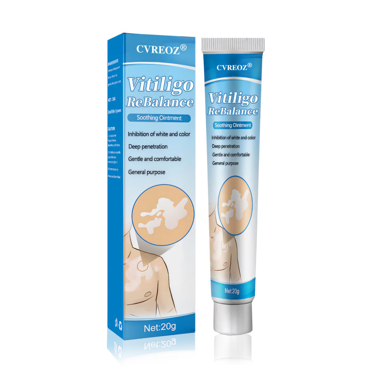 🔥LAST DEAL: 60% OFF🔥Cvreoz® Vitiligo ReBalance Soothing Ointment