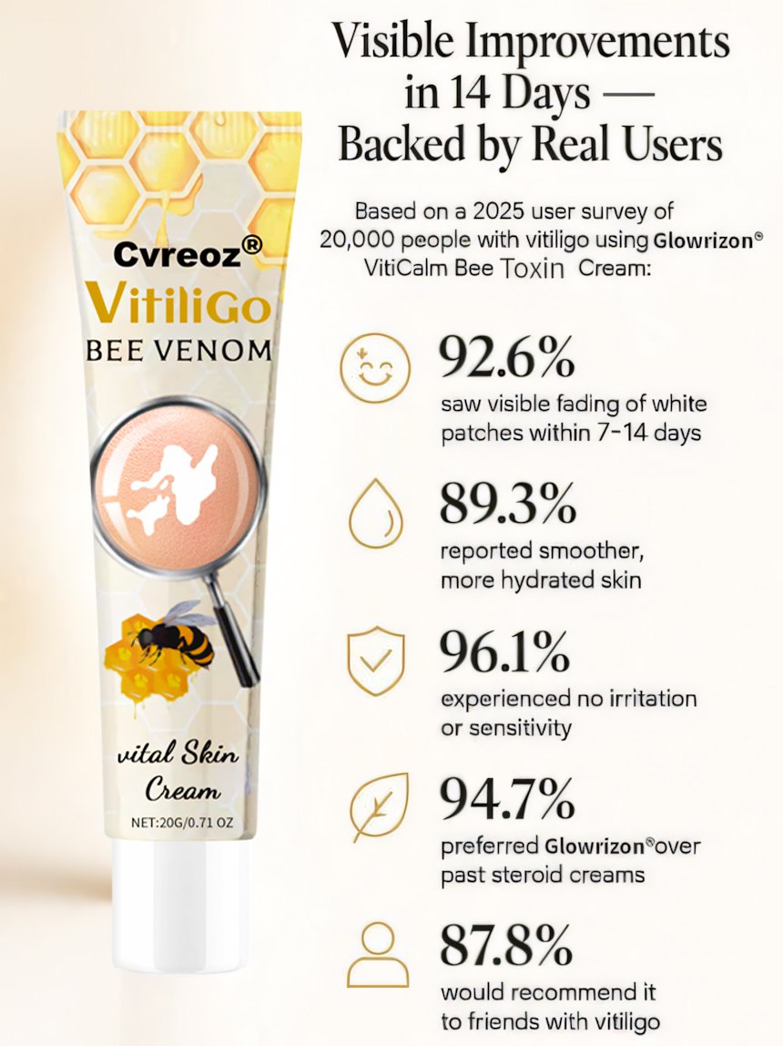 ⏰Last Day Promotion: 60% OFF🔥Cvreoz® VitiliGo Bee Toxin Cream