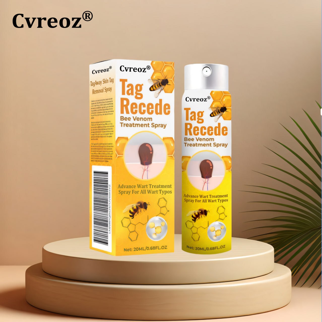 ⭐Cvreoz® TagRecede Bee Venom Treatment Spray 🐝 LIMITED OFFER 60% OFF 💛