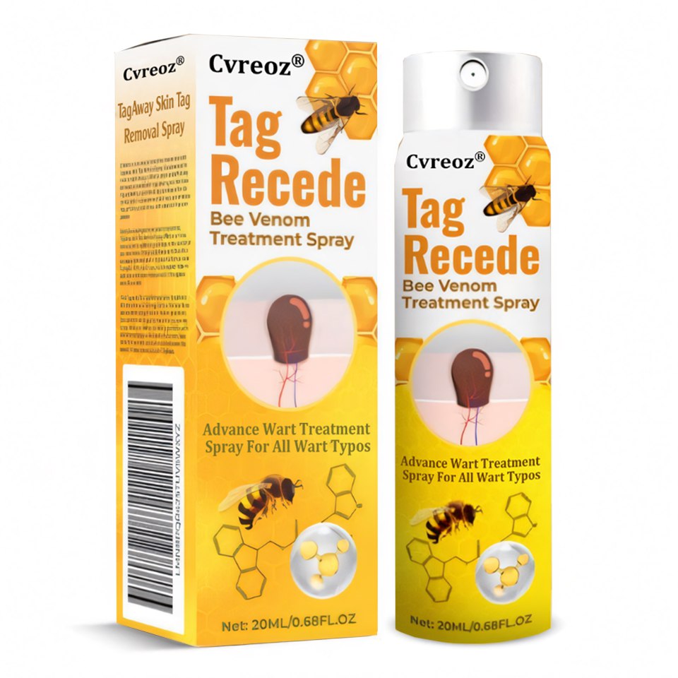 ⭐Cvreoz® TagRecede Bee Venom Treatment Spray 🐝 LIMITED OFFER 60% OFF 💛