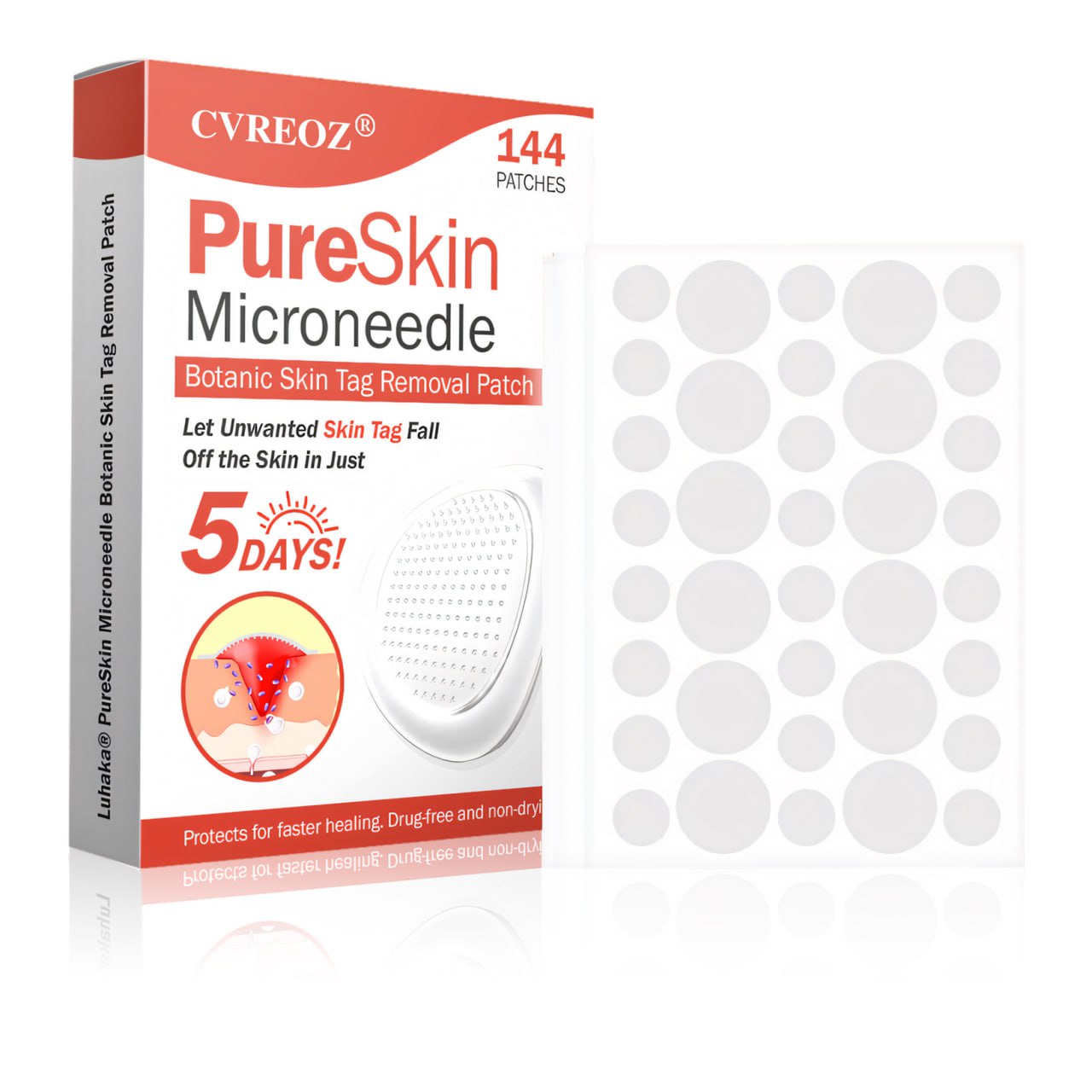 🔥HOT SALE: 60% OFF🔥Cvreoz® PureSkin Microneedle Botanic Patch