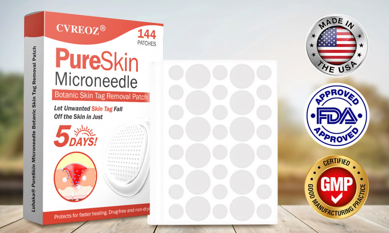 🔥HOT SALE: 60% OFF🔥Cvreoz® PureSkin Microneedle Botanic Patch