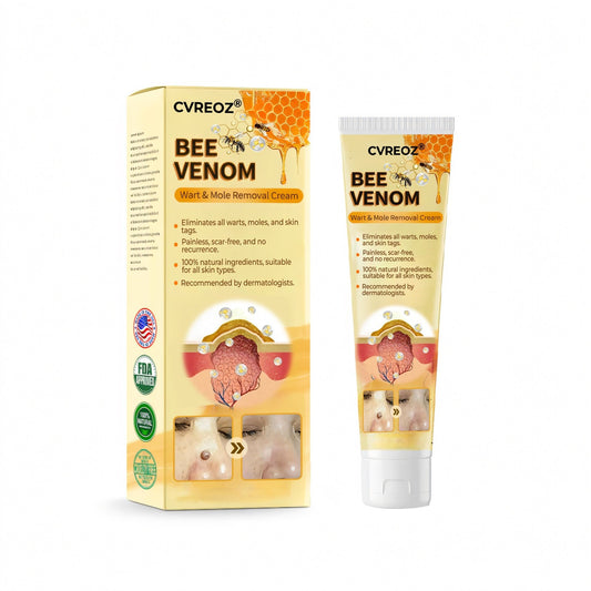 🎉SPECIAL OFFER: 60% OFF This Week Only!🔥CVREOZ® Skin Tag Bee Venom Treatment Cream
