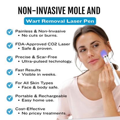 Bikenda® SpotlessDerm Mole and Wart Laser Pen