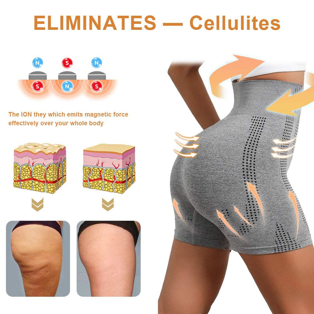 Sfrcord® Micro-Vibration Massage Module Ion Fiber Repair Shaping Shorts