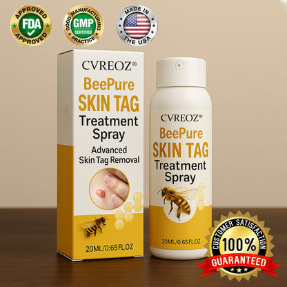 🎉SPECIAL OFFER: 60% OFF This Week Only!🔥 Cvreoz® BeePure Skin Tag Treatment Spray