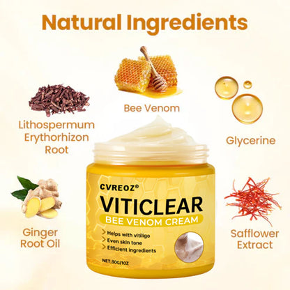 ⏰Limited Stock🔥Flash Sale 60% OFF🔥 Cvreoz® VitiClear Pro Ultra Bee Venom Cream