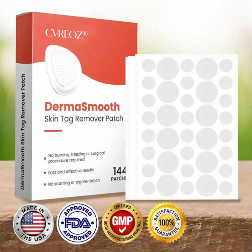 CVREOZ® DermaSmooth Skin Tag Remover Patch 🔥 Special Deal: 60% OFF ⏰