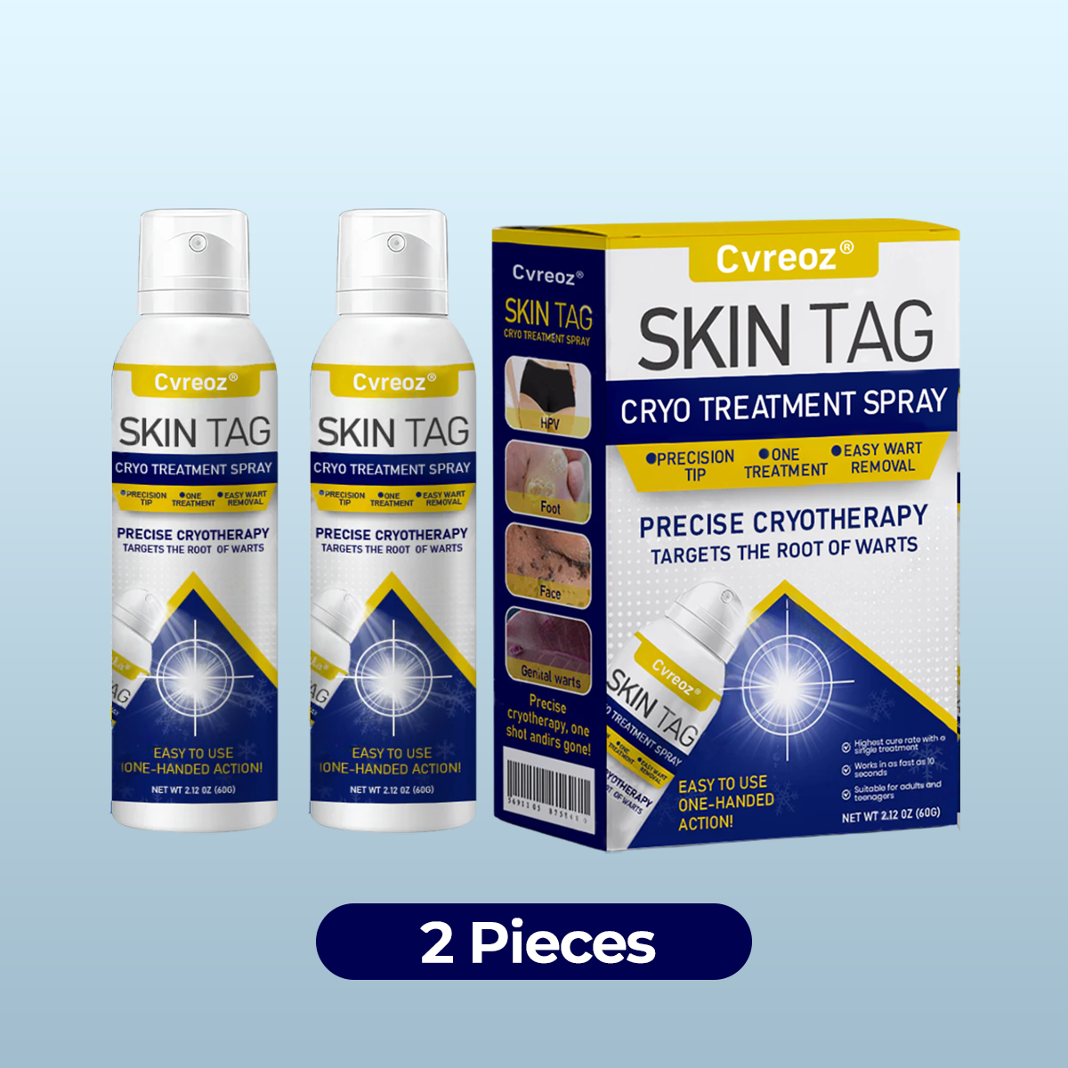 Cvreoz® Skin Tag Cryo Treatment Spray