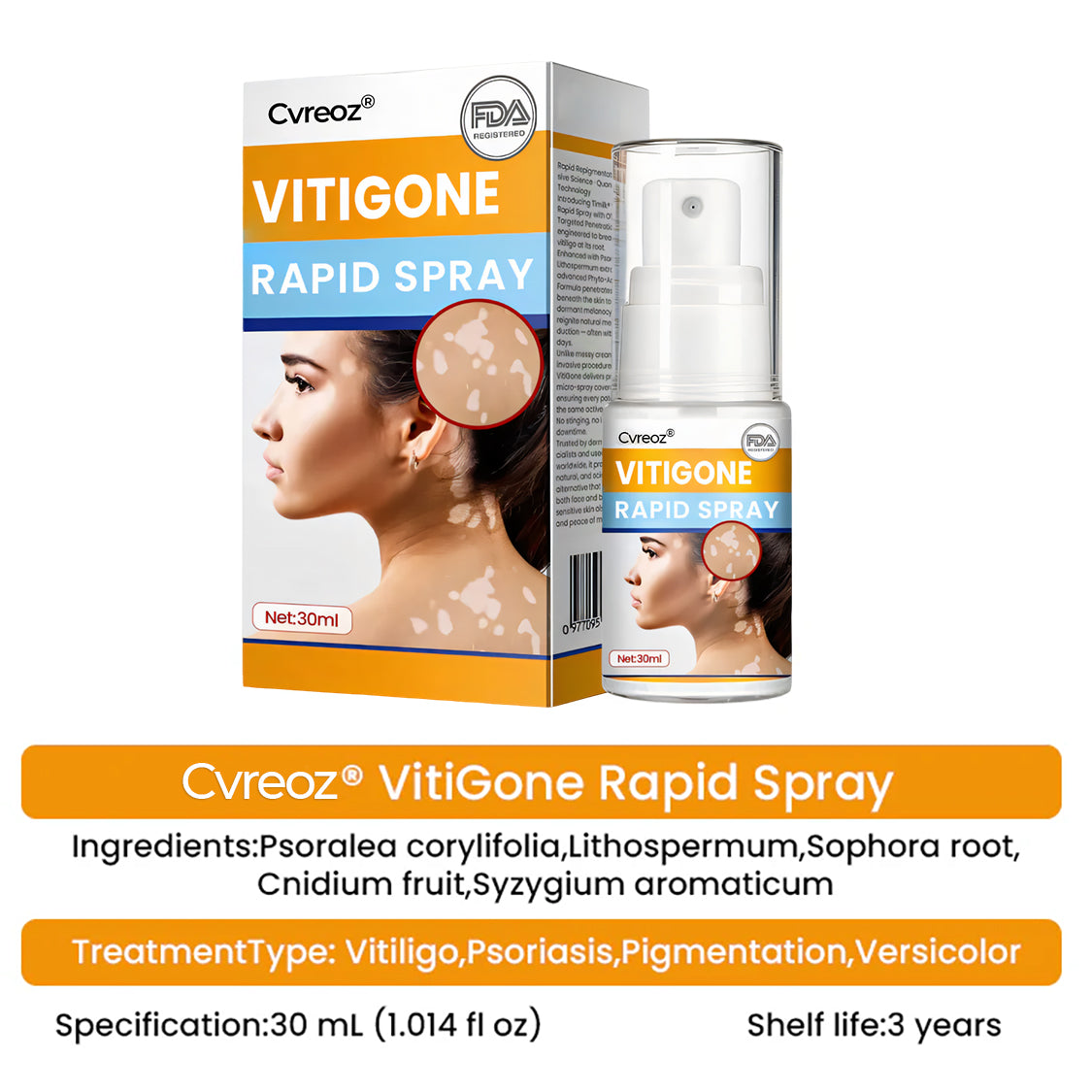 Cvreoz® VitiGone Rapid Spray