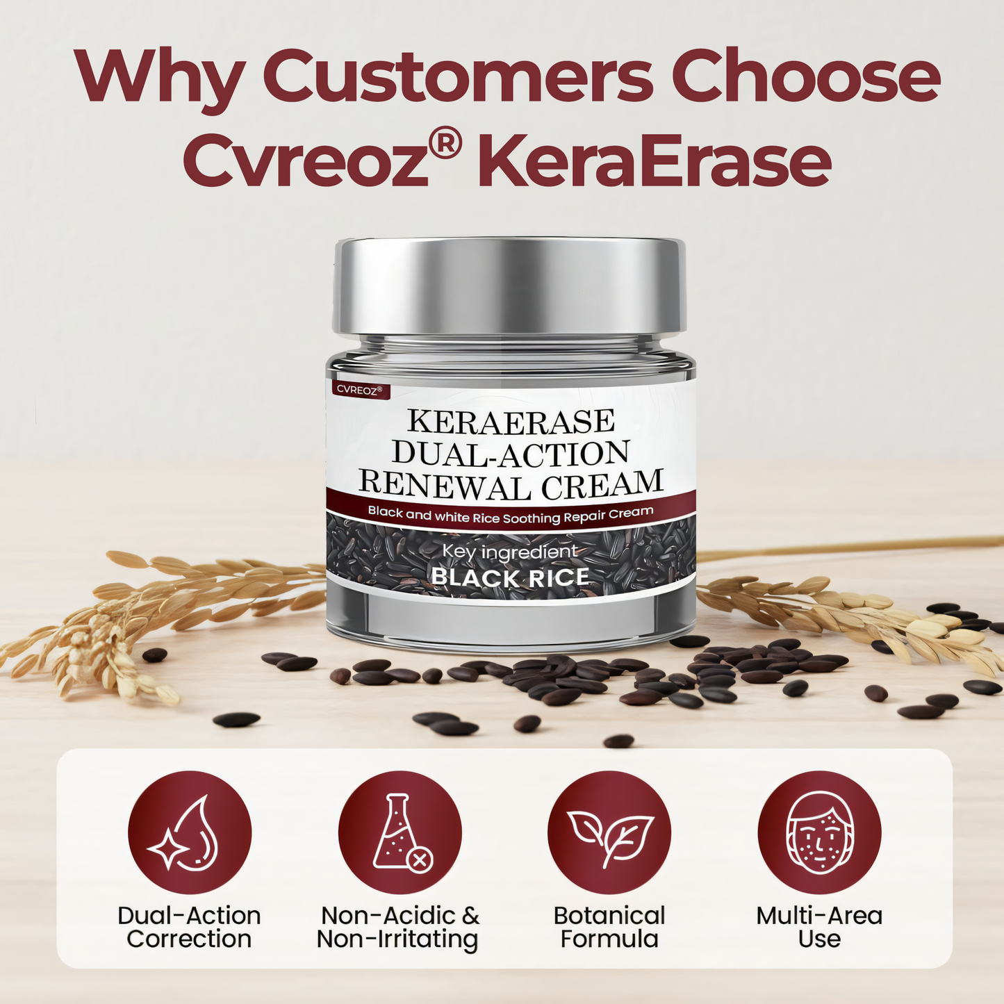 🔥Extra 40% Off 2nd Item!✨️ Cvreoz® KeraErase Dual-Action Renewal Cream