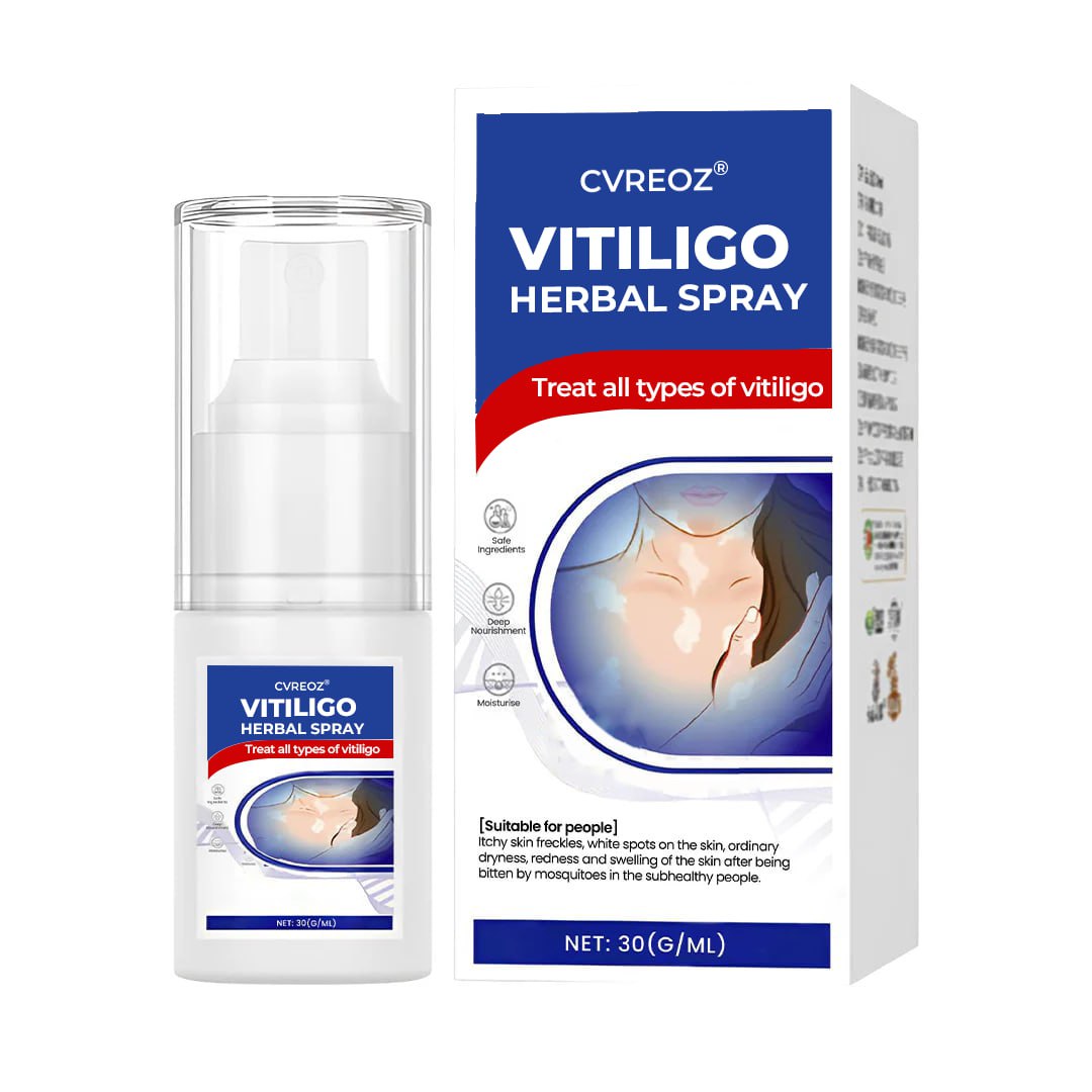 💙 CVREOZ® Vitiligo Herbal Spray ❤️ SUMMER SALE 60% OFF❤️‍🔥