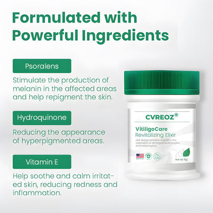 💛  LIMITED OFFER 60% OFF 💛  Cvreoz® VitiligoCare Revitalizing Elixir