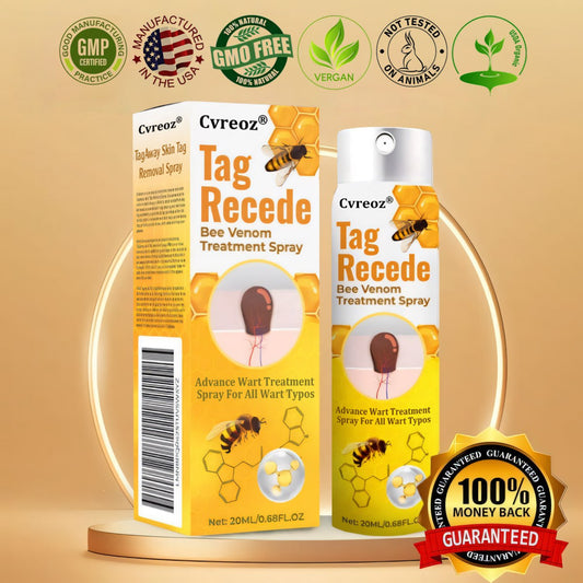 ⭐Cvreoz® TagRecede Bee Venom Treatment Spray 🐝 LIMITED OFFER 60% OFF 💛