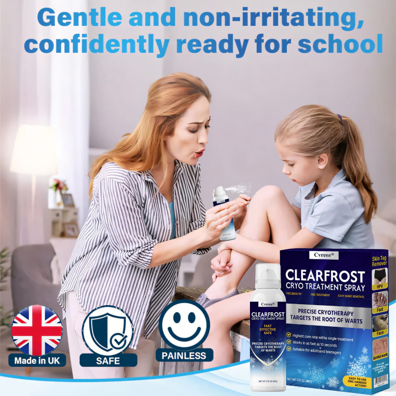 🔥HOT SALE: 70% OFF 🔥Cvreoz® ClearFrost Cryo Treatment Spray Pro