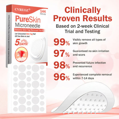 🔥HOT SALE: 60% OFF🔥Cvreoz® PureSkin Microneedle Botanic Patch