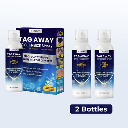 Cvreoz® TagAway Cryo Freeze Spray
