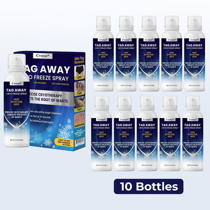 Cvreoz® TagAway Cryo Freeze Spray