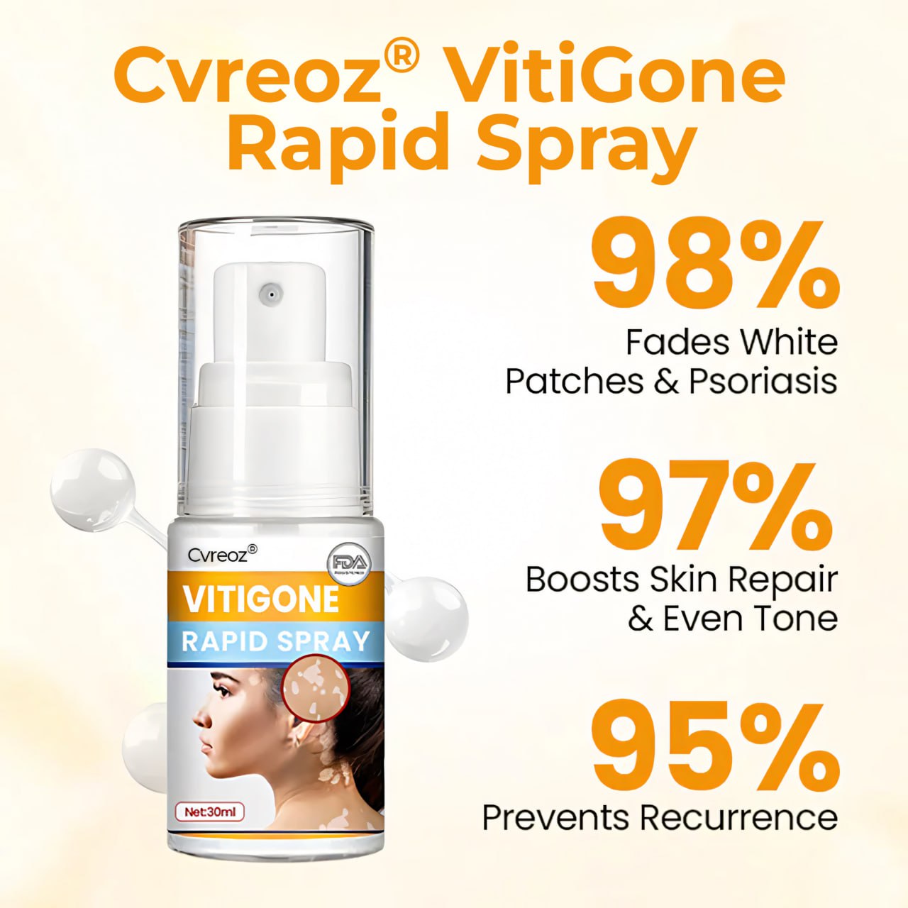 Cvreoz® VitiGone Rapid Spray